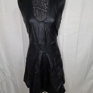 French Connection Black Midi Dress